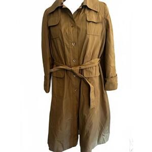 Domino New York Trench Coat w/ Liner Sz 11/12